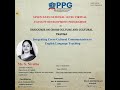 Seven Days National Level FDP on 'Discourse on Cross Culture and Cultural Trauma' - Day 4