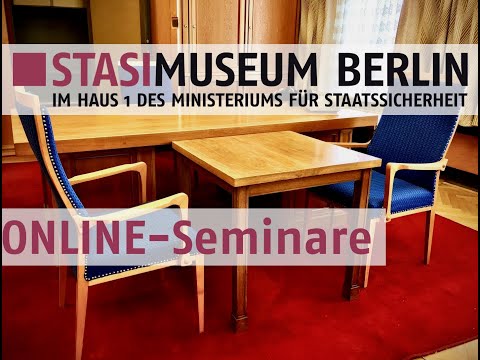 Offen bleiben: Die ONLINE-Seminare des Stasimuseums