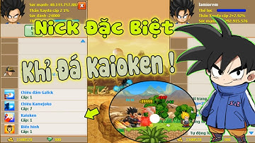Ngọc Rồng Online - Siêu Phẩm Nick Đệ Skill 4 Biến Khỉ Đá Kaioken Giá 600k Cho  Ae Chơi , Ngon Bổ Rẻ
