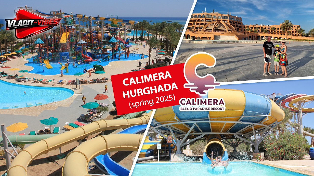 Egypt Hurgada Calimera Blend Paradise Resort Summer Slides 2025