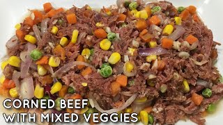 Corned Beef with Mixed Vegetables