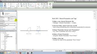 Revit 2013 - Shared Parameters and Tags