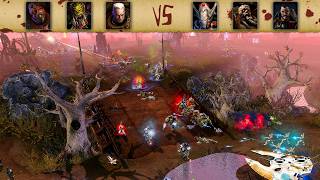 WH40k: Dawn of War 2 - 3v3 | Vocal + Princess Hex + UY Scuti [vs] SwanMove + MrLoLs + Will