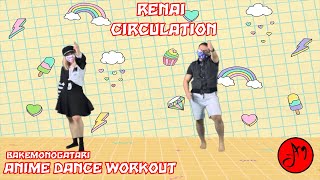 Anime Dance Workout | Bakemonogatari | Renai Circulation | Sengoku Nadeko | OtakuJAMmin