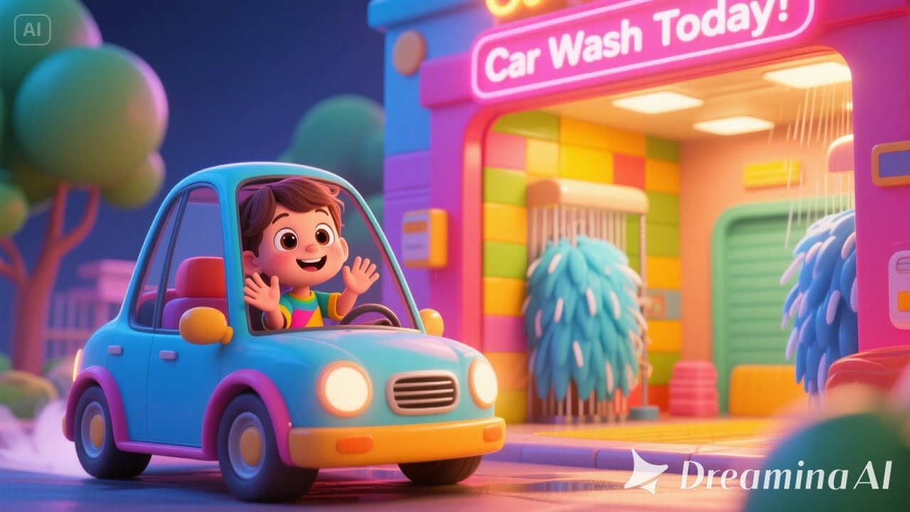 Car Wash Splash! | Bubbly Kids Song About Cars | Fun and Splashy Nursery Rhyme