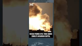 Russia Intensifies Kyiv Offensive as Powerful Strikes Leave Capital Shrouded in Smoke | #shorts Russia Intensifies Kyiv Offensive as Powerful Strikes Leave Capital Shrouded in Smoke | #shorts