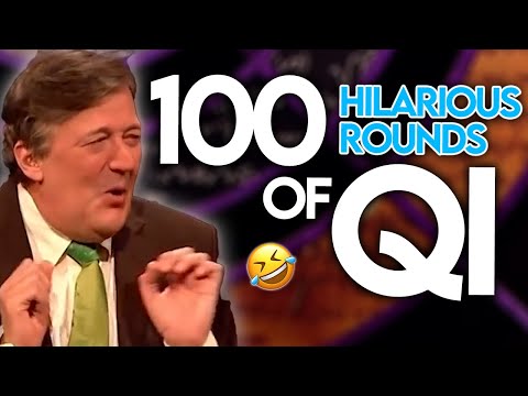 100 HILARIOUS Rounds Of QI! With Stephen Fry and Sandi Toksvig