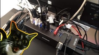 Cable management tip using cheap network cable tags [Organise your cable clutter]