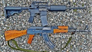 Full Auto M4 and AK Assault Rifles  - Which Should You Own? Resimi