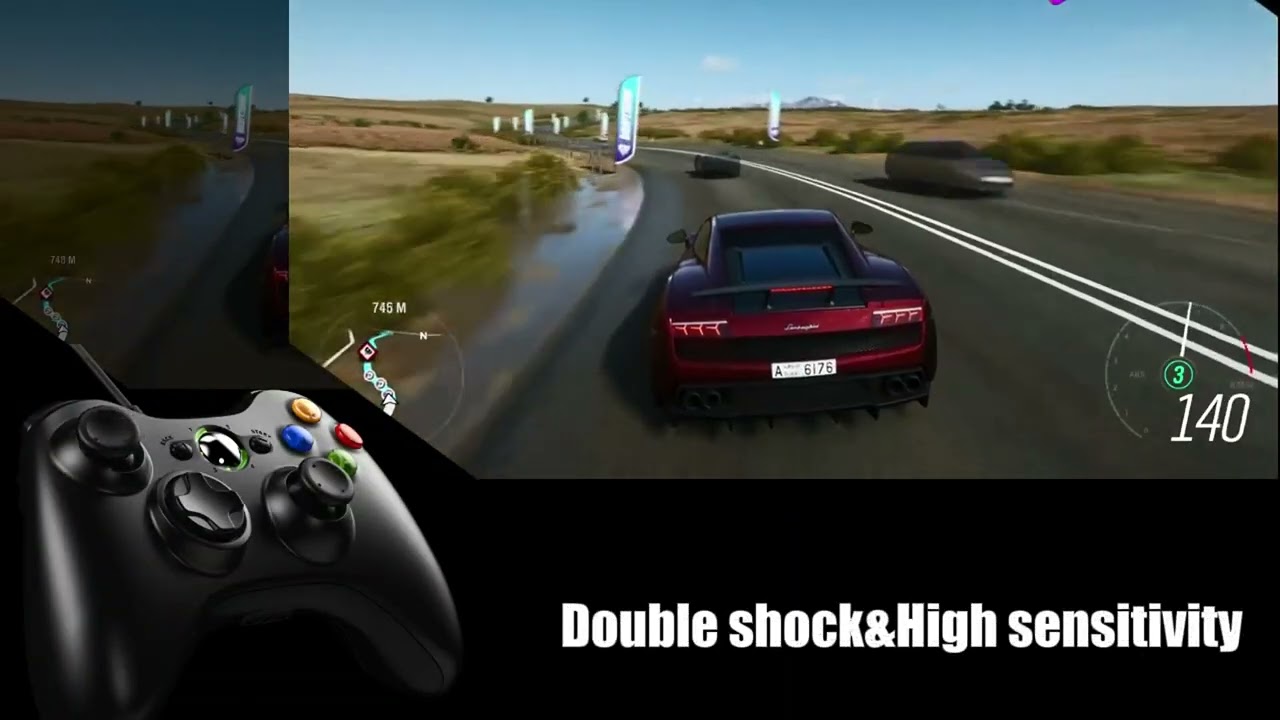 Zexrow Controller für Xbox 360, PC Controller Gamepad Joysti