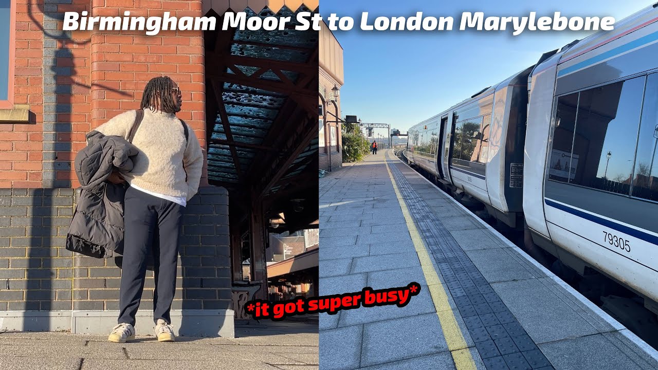 Let's ride: Birmingham Moor St to London Marylebone (my first time)