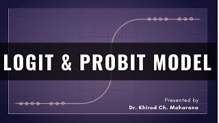 Logit and Probit Model #econometrics