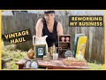 Style My Vintage Haul & Check on My Booth With Me | Vintage Reseller Vlog
