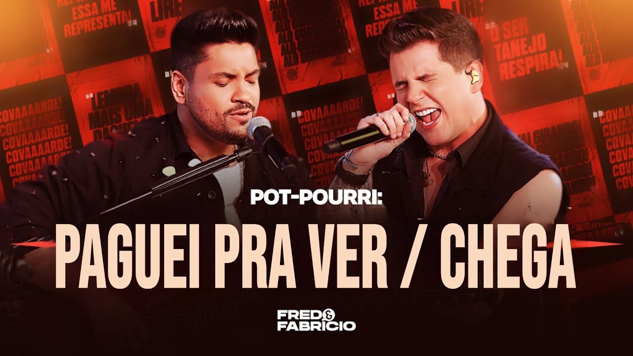 Fred & Fabrício - PAGUEI PRA VER / CHEGA | Acústico de Primeira 2