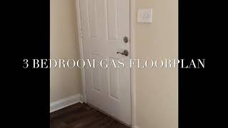 The Townhomes at Diamond Ridge 3 bedroom Gas Floor Plan