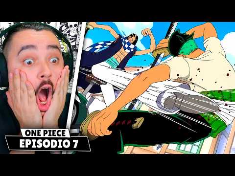 Zoro, o Espadachim vs. Cabaji, o Acrobata!! | EPISODIO 7 - (REACT ONE PIECE)