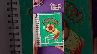 DIY Mexico Flag Front Page Idea 🇲🇽🎨 #tutorial #art