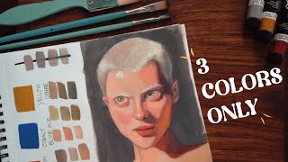 How I Paint Skin Tone With Gouache