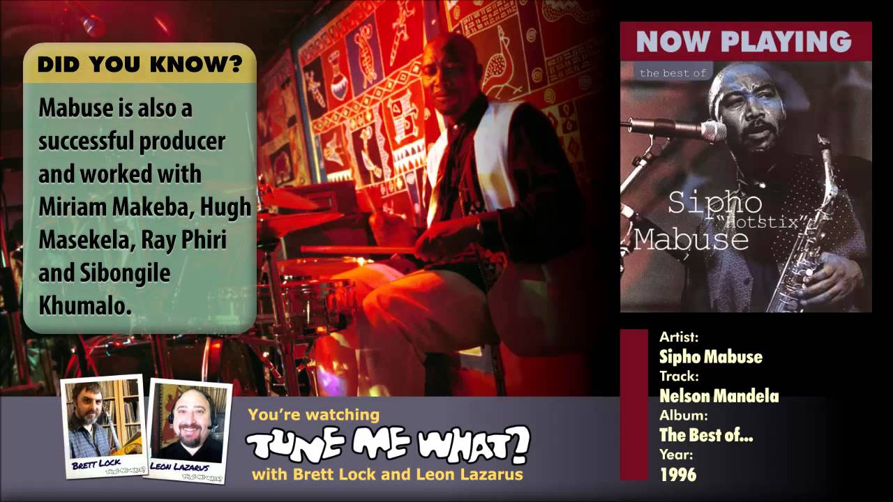 Nelson Mandela - Sipho 'Hotstix' Mabuse - a TMW pop-up video