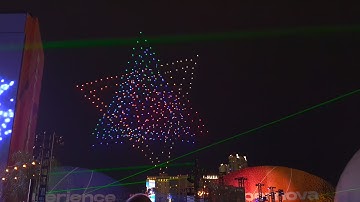 AWS re:play 2019 - Intel drone show