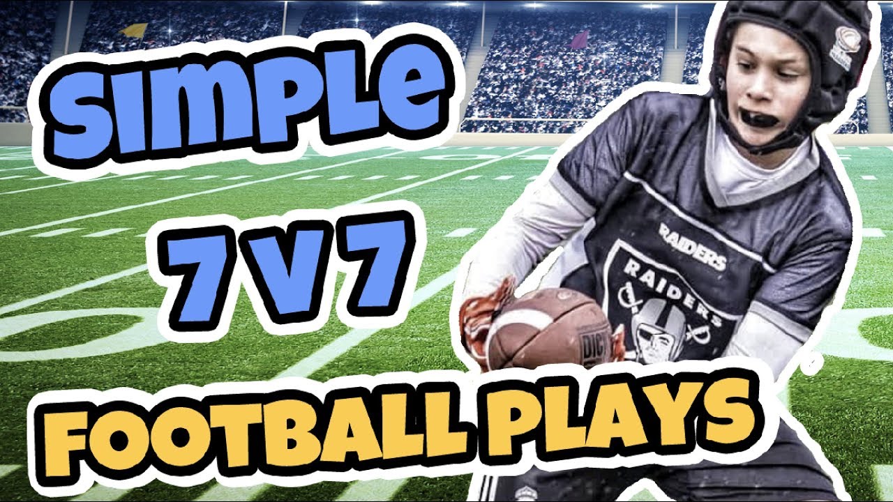 Simple 7 on 7 Flag Football Plays - YouTube