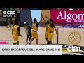 Brampton Honey Badgers vs Winnipeg Sea Bears: Condensed CEBL Game #basketball