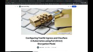 07 the front end load balancer, cloudflare, and skipping letsenrcypt