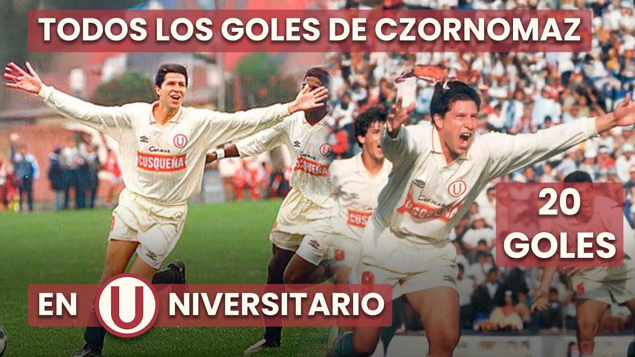 Todos los goles de Adrián Czornomaz en Universitario | 1996 ⚽🎞