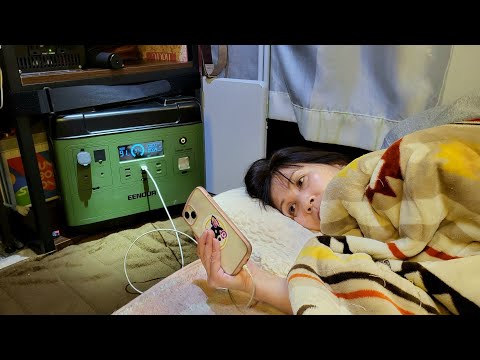 車中泊歴5年youtuberが使うポータブル電源なら間違いない【EENOUR P2001】【 UB-400】