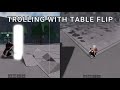 Trolling with table flip (roblox the strongest battlegrounds)