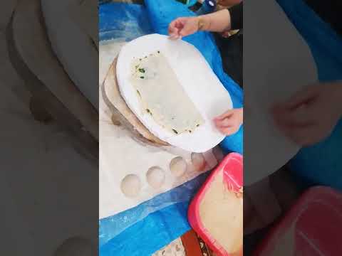 نان محلی کلانه کردستان Bread Kurdistan Kurdish Kurd Life