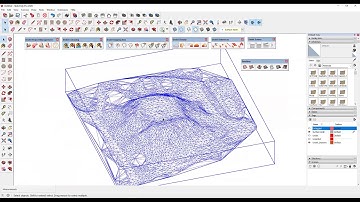 Undet for SketchUp TIPS   TRICKS   How to divide the extracted ground surface made from point cloud