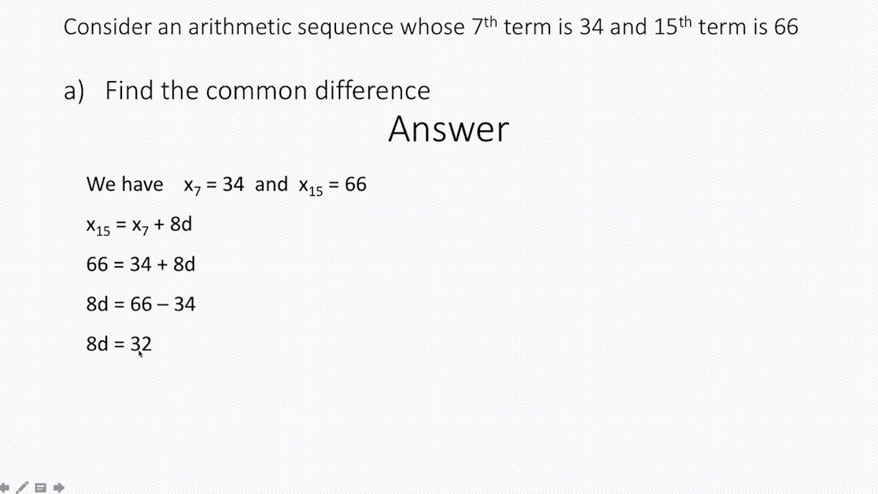 SSLC Exam Mathematics Arithmetic Sequence Part 1_ Malayalam YouTube