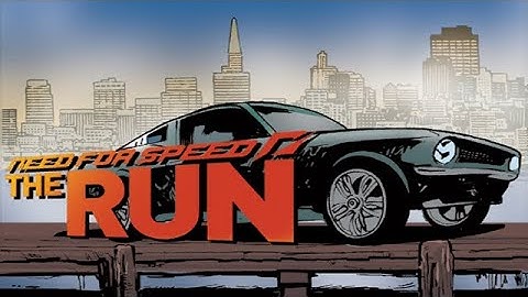 Need for Speed The Run 3DS/Wii Frontend Theme - Drone