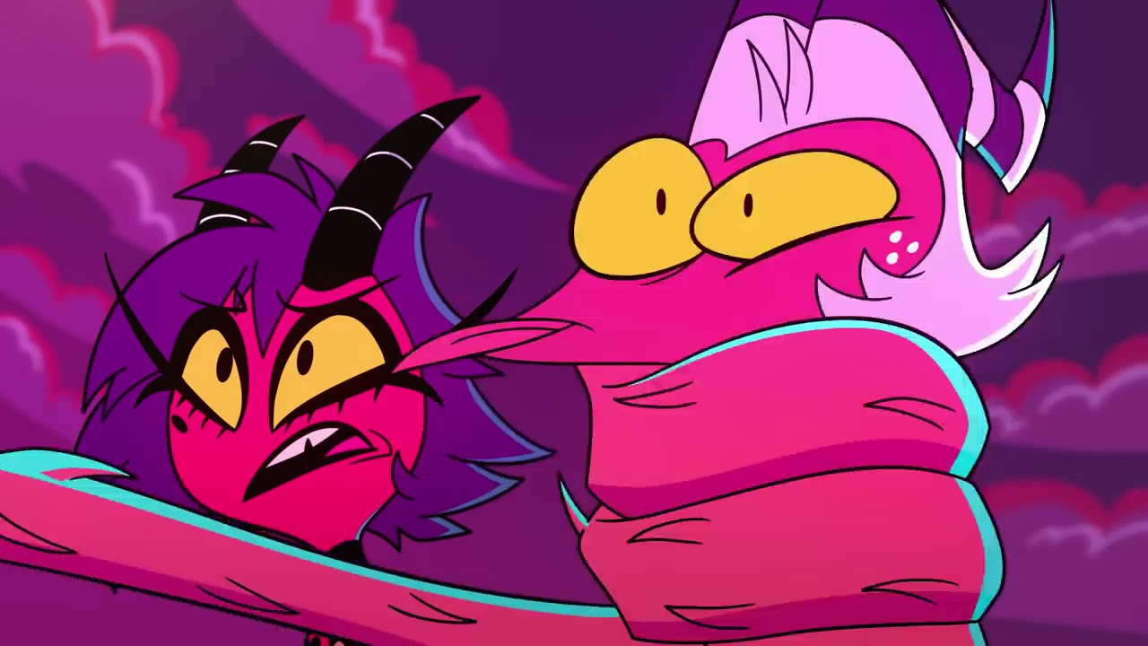 (+18)Helluva Boss-Millie Vs mutant Fish Scene 720pHD