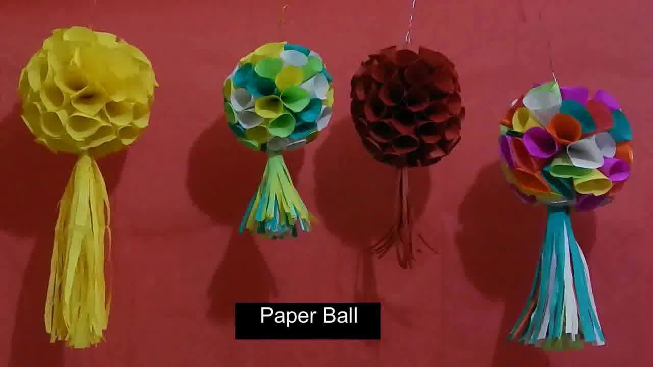 Paper Ball Christmas Ornaments Hanging Paper Ball Christmas