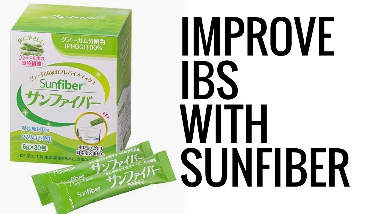Improve IBS with Sunfiber