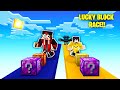 I Survived The WORST Lucky Block Race!