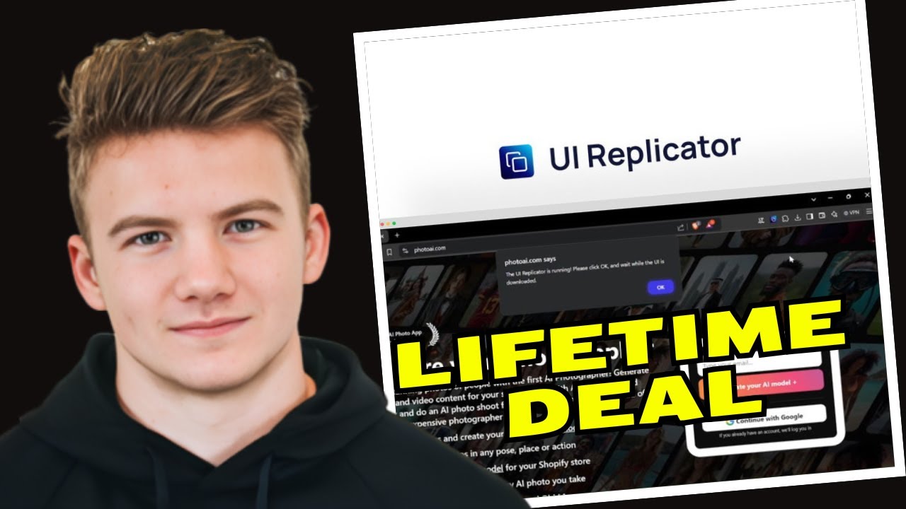 UI Replicator I Replicate Any Website With Only Just Click