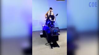 VR Speed Motor Racing Virtual Reality Arcade Gaming Simulator machine screenshot 4