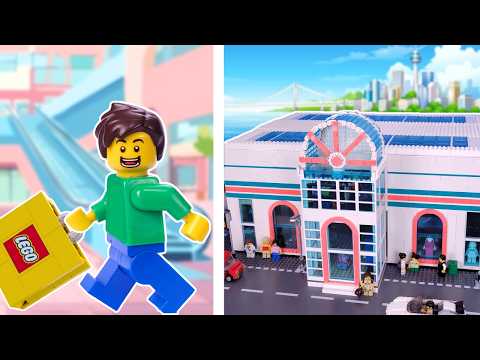 I Built a Huge Lego Mall! (Tons of stores!)
