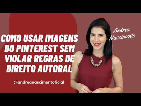 Vídeo: O pinterest é livre de direitos autorais?