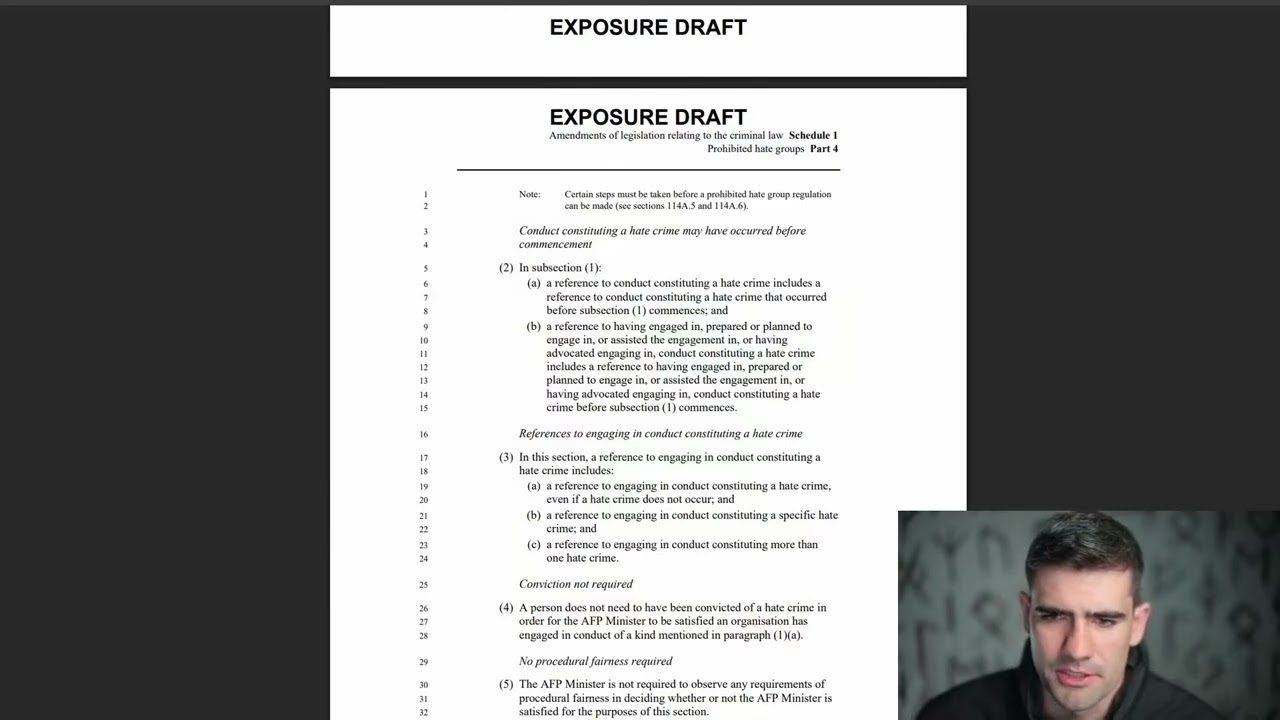 Antisemitism and Hate and Extremism Bill 2026 explained in great detail 