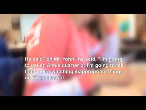 Middle School Student Porn - Middle School Teacher Berates A Student After Getting Caught Watching Porn  - YouTube