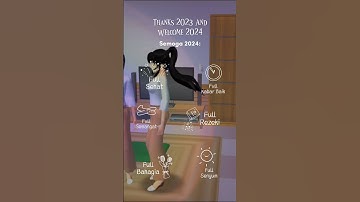 Thanks Sakura 2023. Welcome Sakura 2024. #idsakuraschoolsimulator #gameplay #shorts