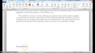 Step 16.6: Inserting Symbols and Creating Hyperlinks