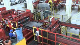 Coil-To-Coil Slitting Lines up to .250″ (6.4 mm) x 96' (2438 mm) Built by Red Bud Industries