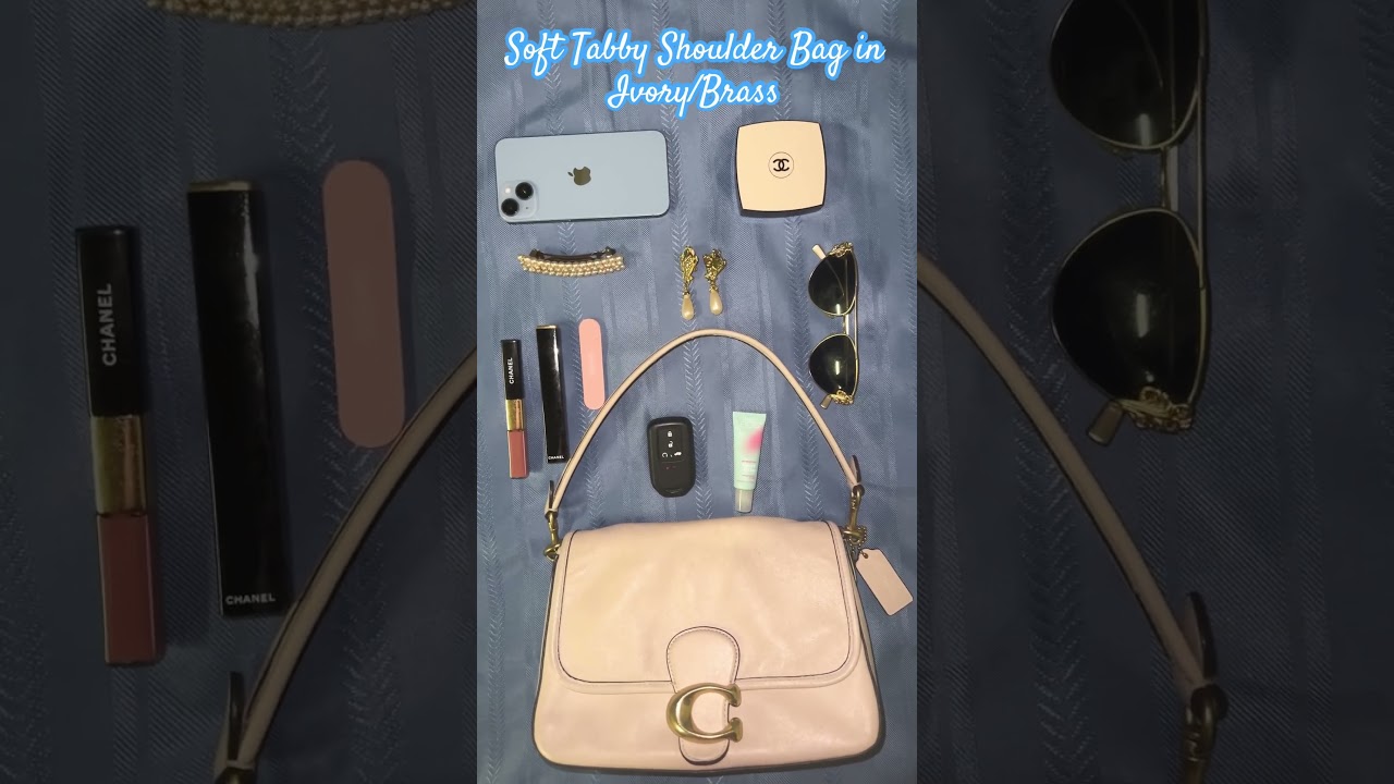 What’s in my bag 2024 Coach Soft Tabby 