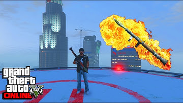 GTA 5 ONLINE - HOW TO QUICK SPAM WITH THE RPG