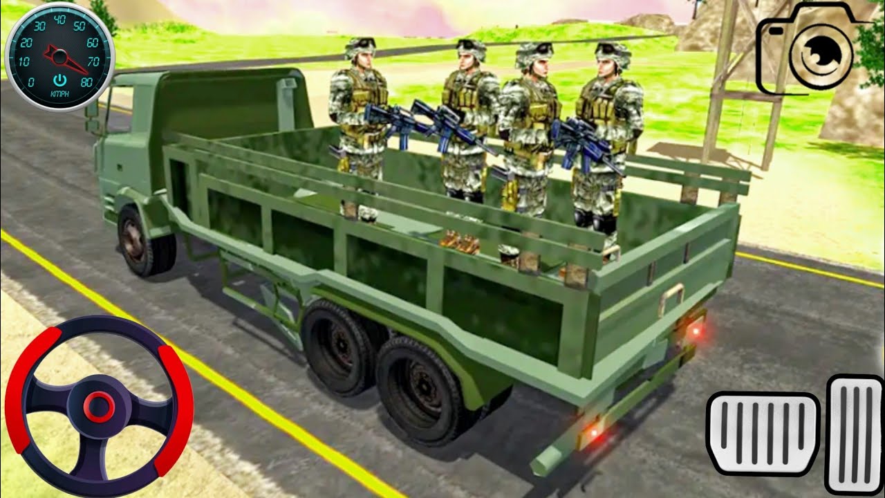 Army Vehicle Transport 3D Game Play Video Android Game Play Video 3D